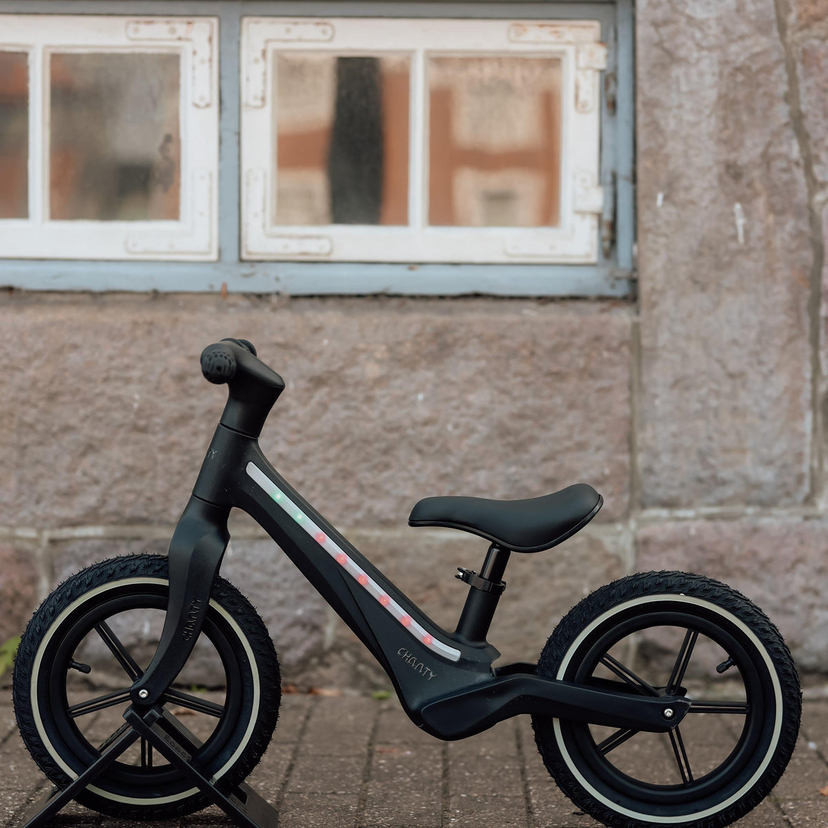 Cykelstativ til løbecykel