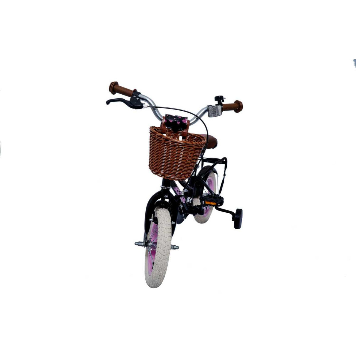 CHANTY Lovely 12" Sort Pigecykel | 2-4 År |