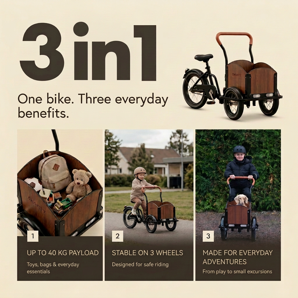 Chanty Cargo Mini - Svart