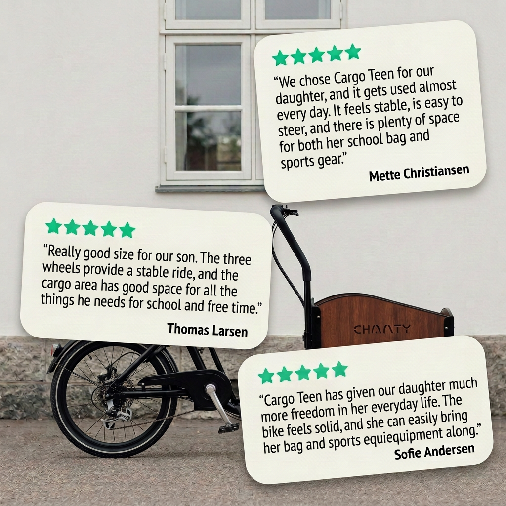 Chanty Cargo Teen - Svart