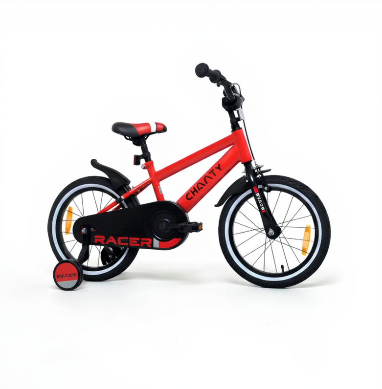 CHANTY Racer 16" Röd Pojkcykel | 4-6 år |