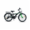 CHANTY Roader 24" Svart & Grön Pojkcykel | 7 växlar |