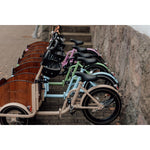 Chanty Cargo Kid - Sandfärgad Den ultimata barnlastcykeln för skojs skull, transport inklusive hjälm, flaskhållare, handtag i två färger och ringklocka