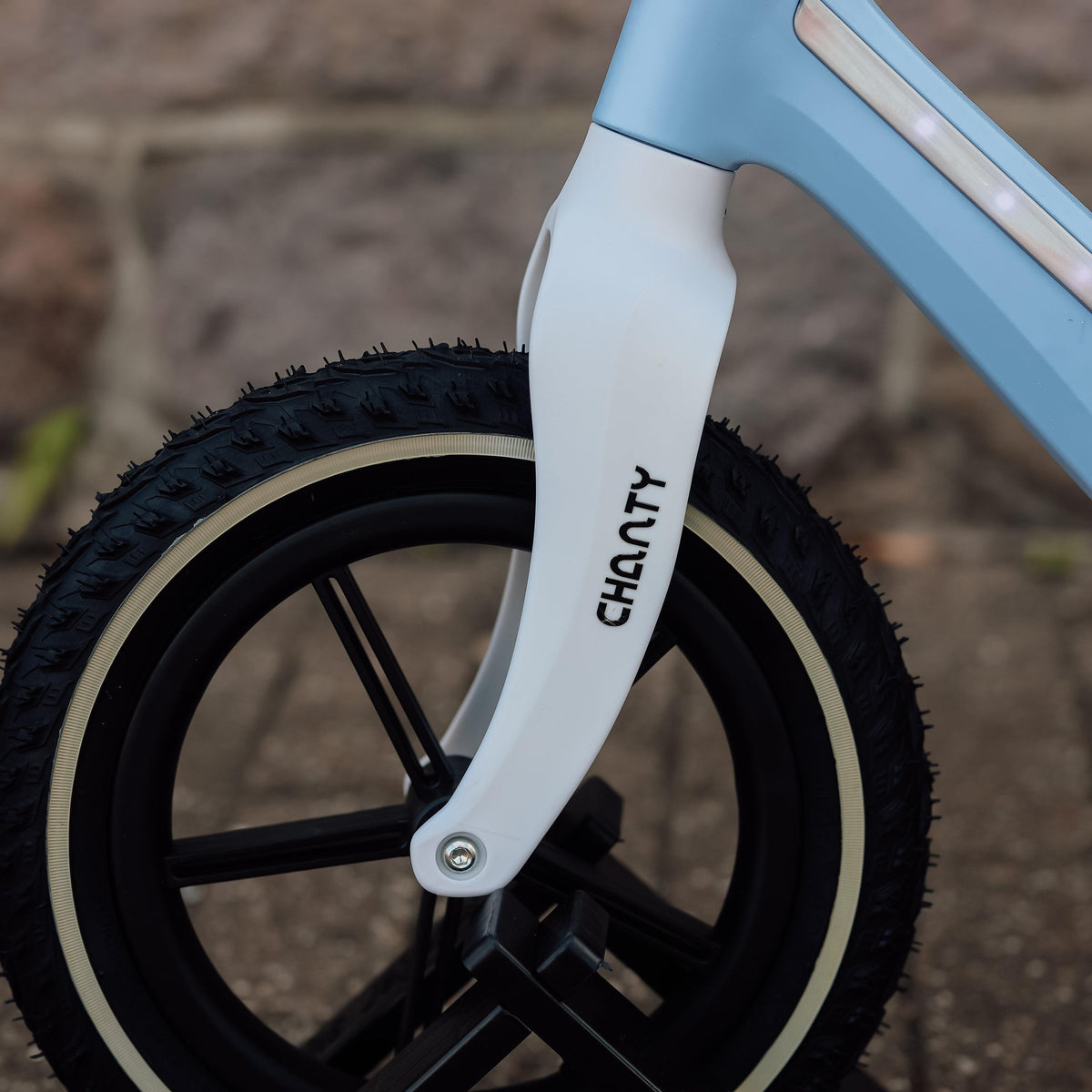 Chanty Go Blå Løbecykel | Med Integreret Lys