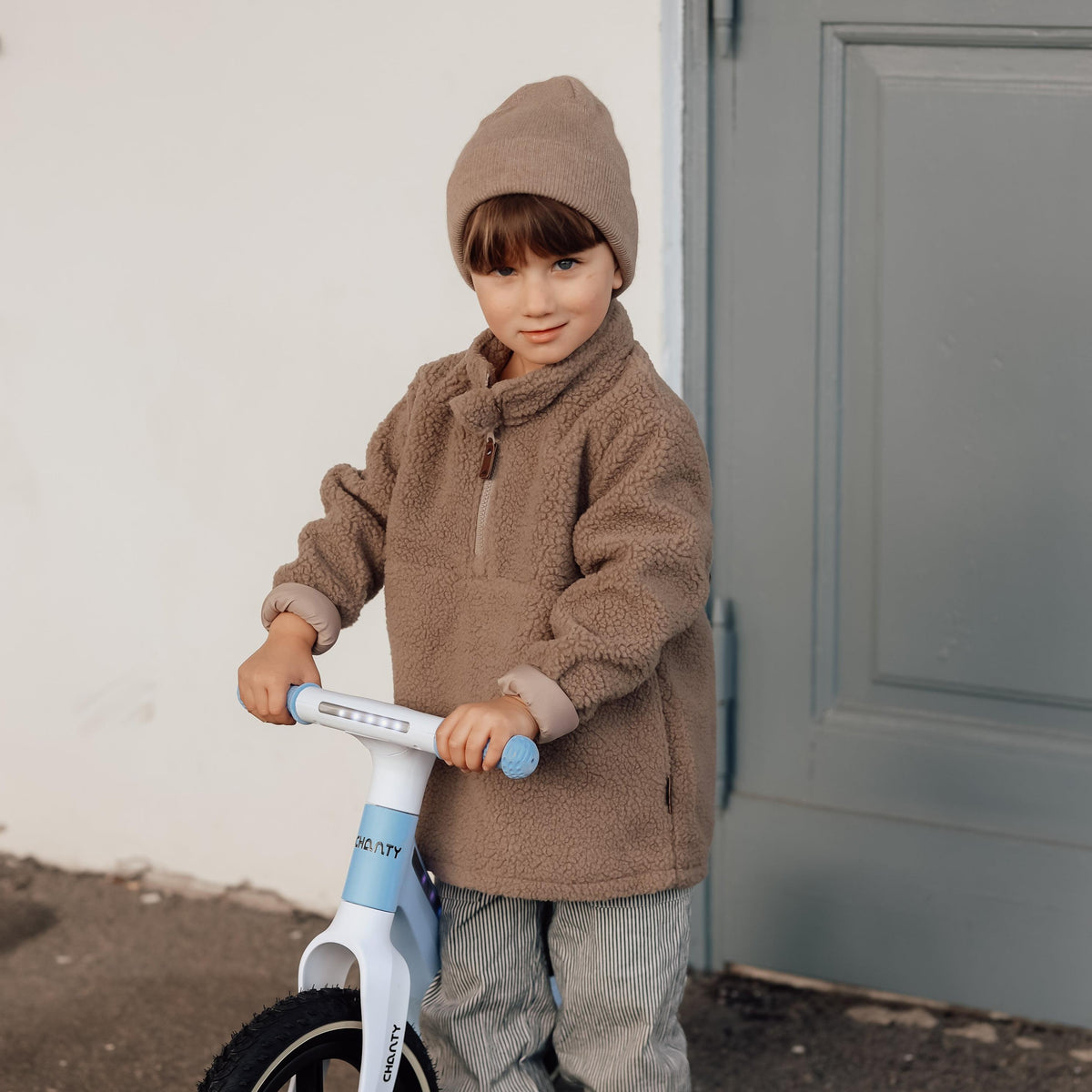 Chanty Go Blå Löpcykel | Med integrerat ljus