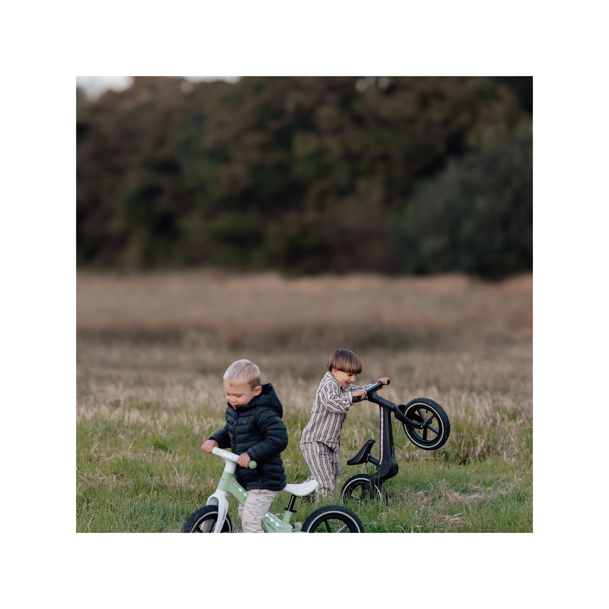 Chanty Go Grön Löpcykel | Med Integrerat Ljus