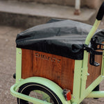 Regnskydd för barnlastcykel