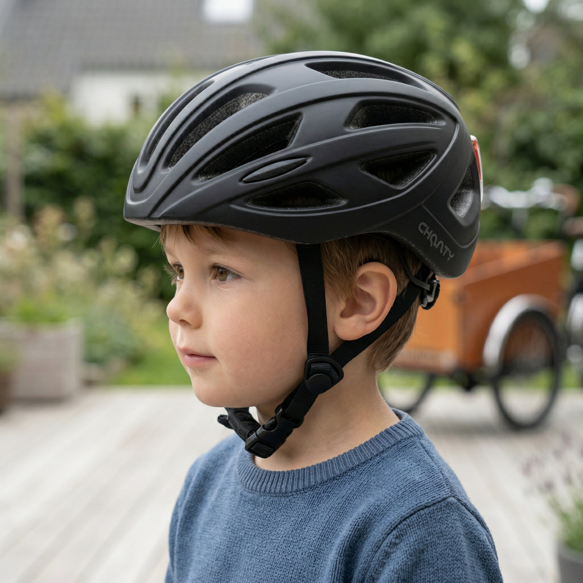 CHANTY Kids Helmet – Black (Light)