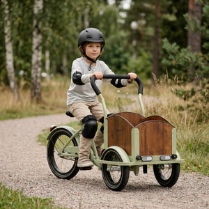 CHANTY Barnhjälm + Skyddssats – Svart