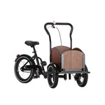 Chanty Cargo Kid – Rosa inkl. hjälm, flaskhållare, 2-färgat handtag och ringklocka