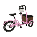 Chanty Cargo Kid – Pink inkl. hjelm, flaskeholder, håndtag i 2 farver og ringklokke - BørnecyklerneChantyBørnecyklernePink: BLC16 - LYRChanty Cargo Kid – Pink inkl. hjelm, flaskeholder, håndtag i 2 farver og ringklokke