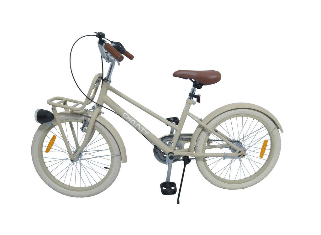 CHANTY Casual 20" Sandfarvet Pigecykel | 3 Gear | - BørnecyklerneChantyBørnecyklerne20 - 010CHANTY Casual 20" Sandfarvet Pigecykel | 3 Gear |