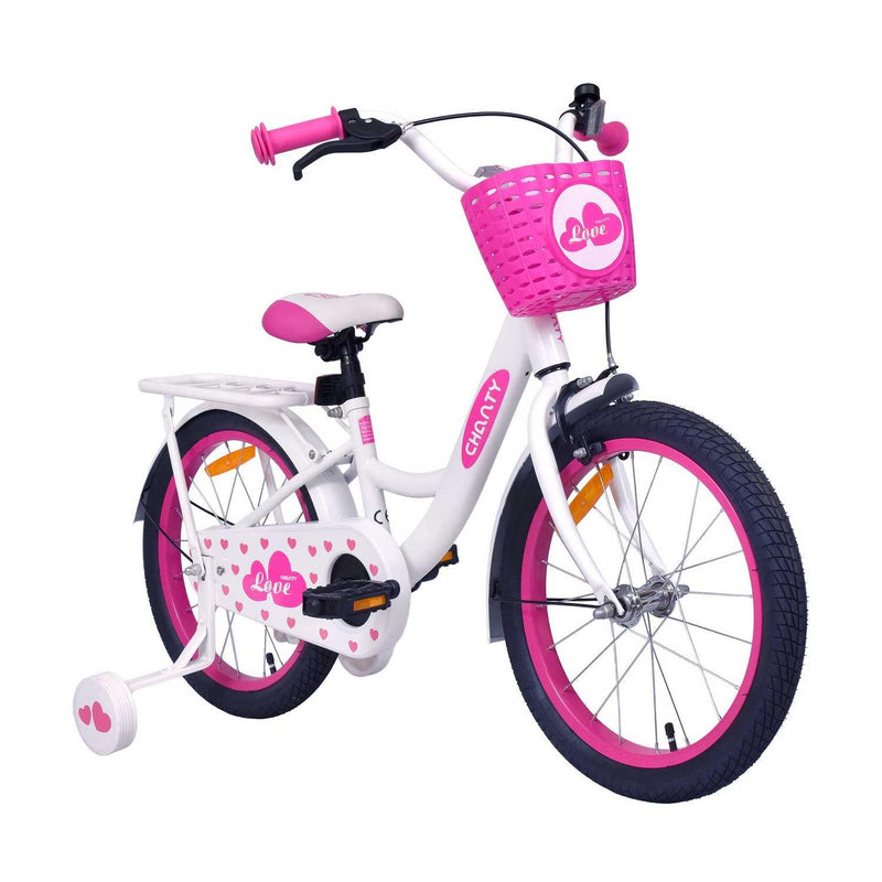 CHANTY Love 18" Rosa Barncykel | Flickor |