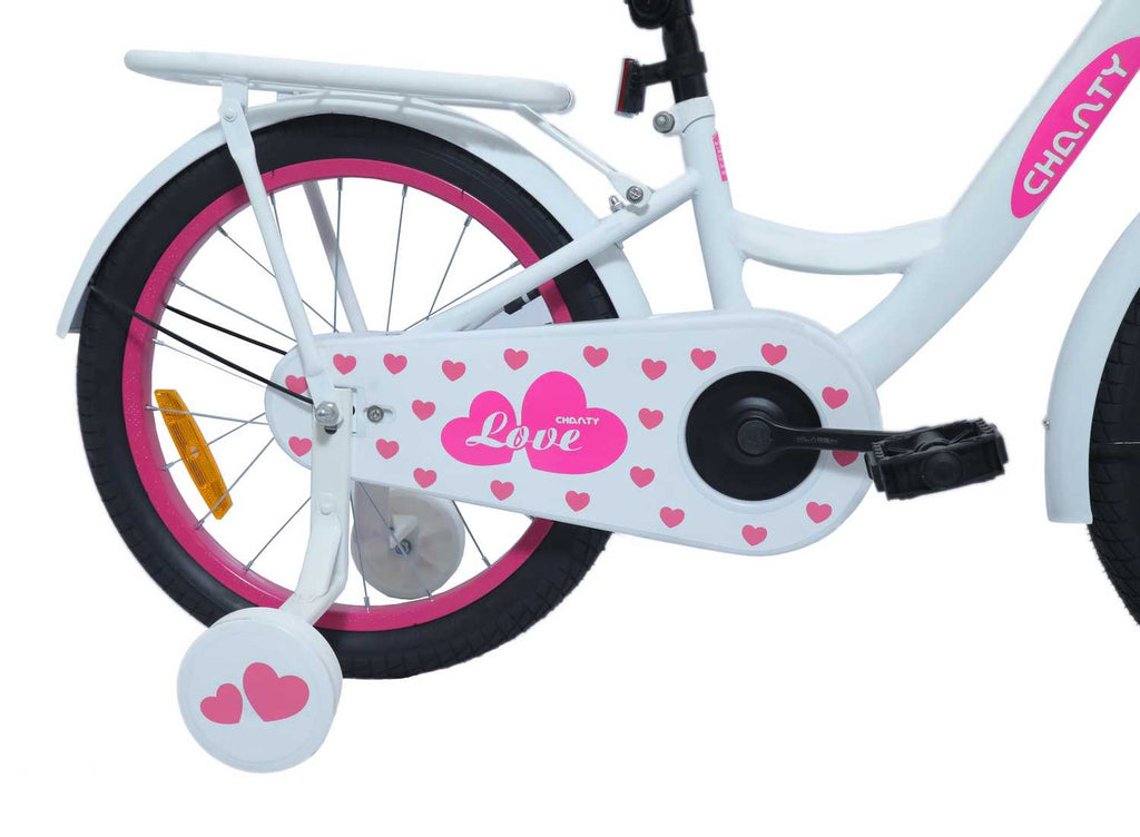 CHANTY Love 18" Pink Børnecykel | Piger | - BørnecyklerneChantyBørnecyklerne18 - 016CHANTY Love 18" Pink Børnecykel | Piger |