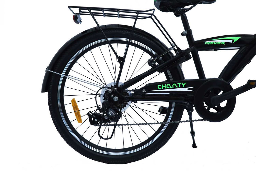 CHANTY Roader 24" Sort & Grøn Drengecykel | 7 Gear | - BørnecyklerneChantyBørnecyklerne24 - 014/1CHANTY Roader 24" Sort & Grøn Drengecykel | 7 Gear |