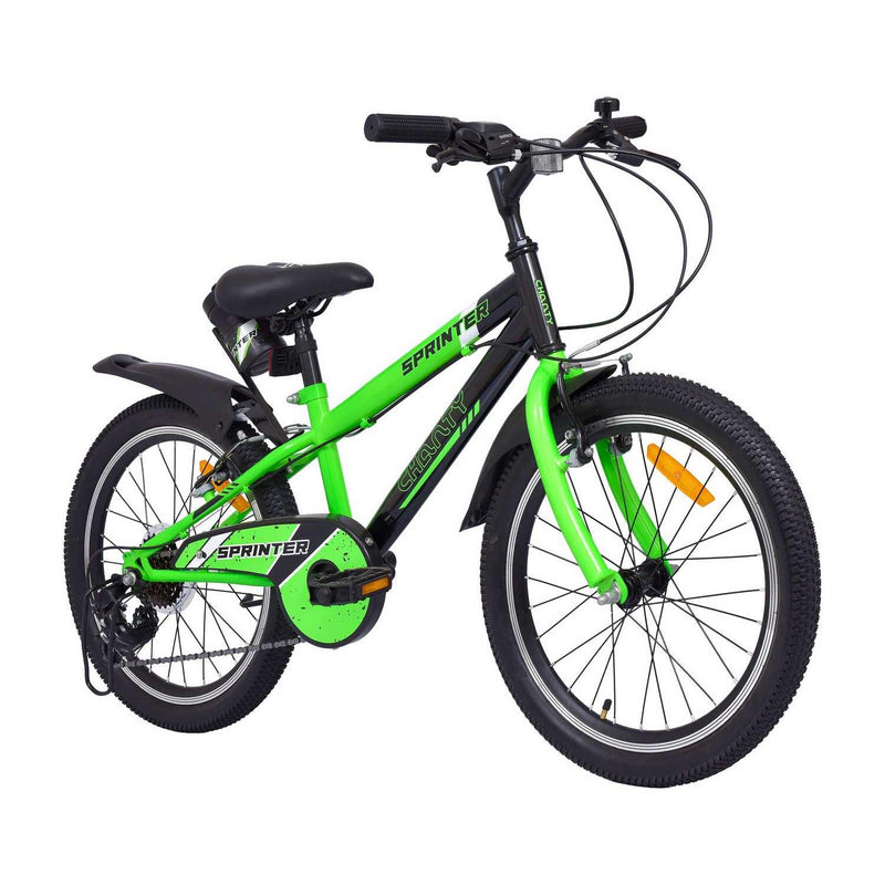 CHANTY Sprinter 20" Grön Pojkcykel | 7 växlar |