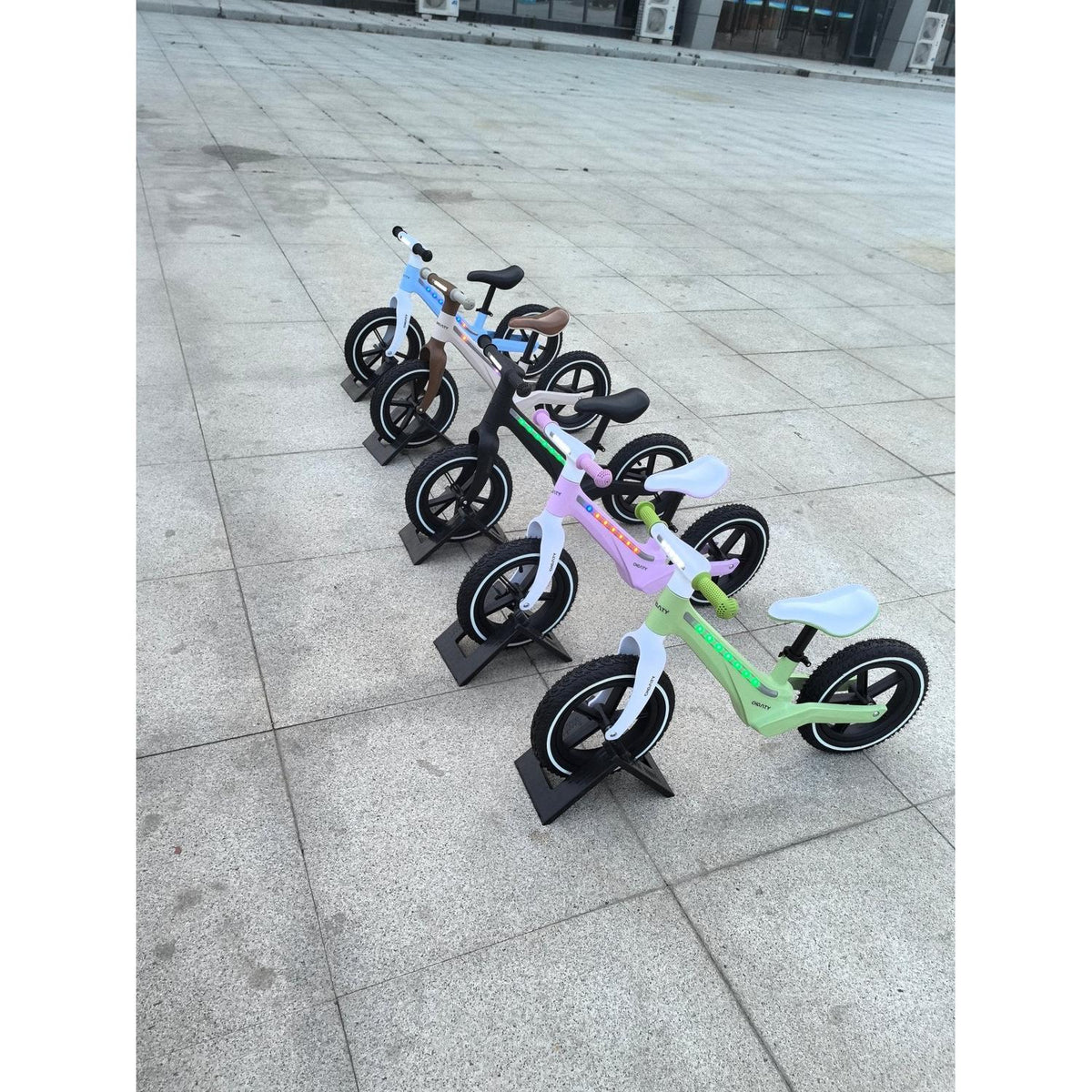 Löparcykel med ljus | LED-belysning | 2-6 år