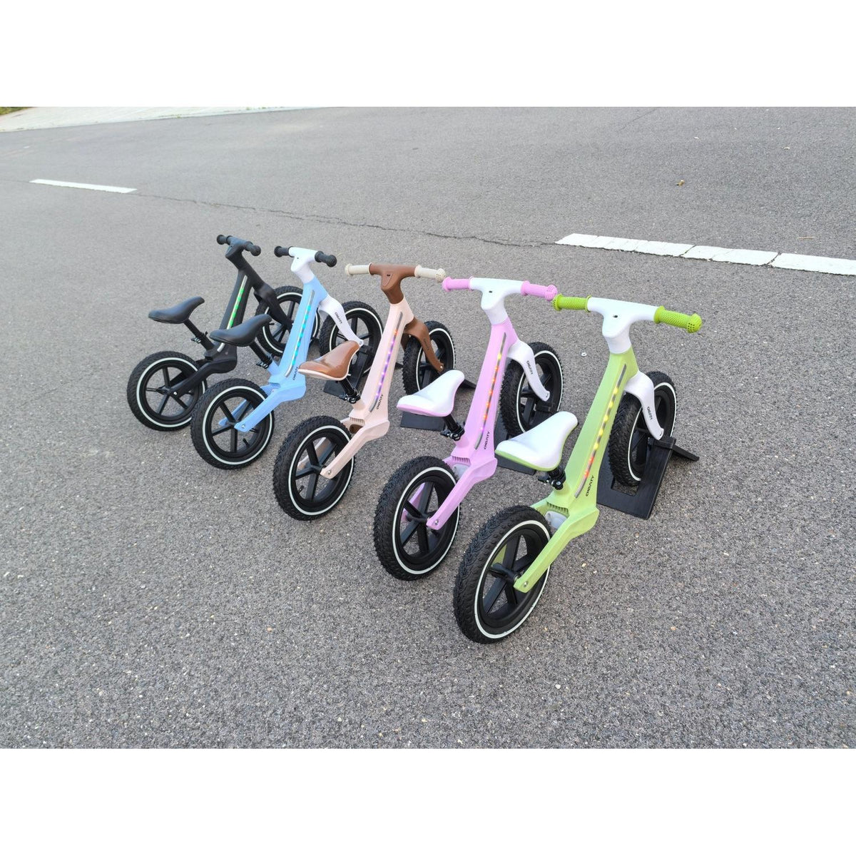 Löparcykel med ljus | LED-belysning | 2-6 år
