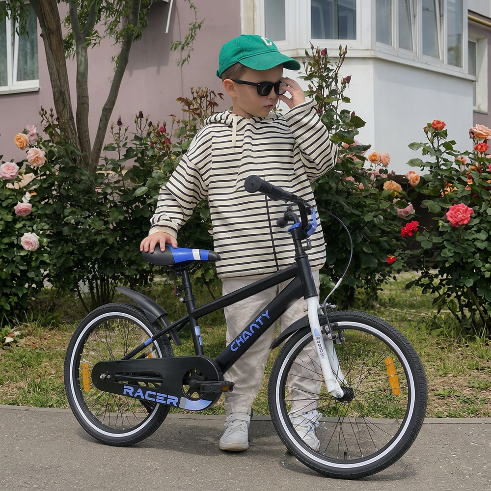 CHANTY Racer 20" Svart Pojkcykel | 5-9 år |